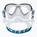 Maschera subacquea Cressi Quantum trasparente/blu 5