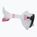 Maschera subacquea Cressi Quantum trasparente/rosa 3