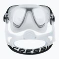 Maschera subacquea Cressi Quantum trasparente/nera 5