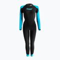Muta da donna Cressi Karua 3/2 mm nera/turchese