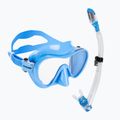 Set da sub Cressi F1 + Supernova Dry blu metal