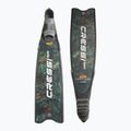 Pinne subacquee Cressi Gara Turbo Carbon verde mimetico