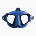 Maschera subacquea Cressi Atom blu metallo/nero 2