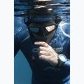 Maschera subacquea Cressi Atom blu metallo/nero 7