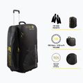 Cressi Moby 3 100 l borsa da viaggio nera/gialla 7