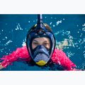 Maschera da snorkeling Cressi Bali Full Face nero/giallo 7