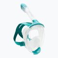 Maschera integrale per snorkeling Cressi Java Full Face clear/aquamarine