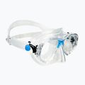 Set da immersione Cressi Marea + Seal Dry Jr trasparente/azzurro 2