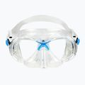 Set da immersione Cressi Marea + Seal Dry Jr trasparente/azzurro 4
