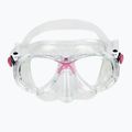 Set da immersione Cressi Marea + Seal Dry Jr chiaro/rosa 4