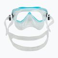Set da immersione Cressi Estrella + Seal Dry trasparente/acquamarina 6