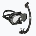 Cressi Estrella + Seal Dry set subacqueo nero/nero