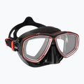 Maschera subacquea Cressi Prisma nero/rosso
