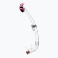 Snorkel per bambini Cressi Seal Dry chiaro/rosa
