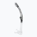 Snorkel Cressi Alpha Ultra Dry trasparente/nero/bianco