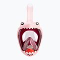 Maschera facciale integrale da snorkeling per bambini Cressi Kiddy Full Face Jr pink/purple/white 2