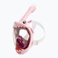 Maschera facciale integrale da snorkeling per bambini Cressi Kiddy Full Face Jr pink/purple/white 3