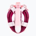 Maschera facciale integrale da snorkeling per bambini Cressi Kiddy Full Face Jr pink/purple/white 5