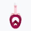 Maschera facciale integrale da snorkeling per bambini Cressi Kiddy Full Face Jr pink/purple/white 6