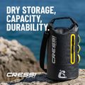 Sacca impermeabile Cressi Ocelot Dry Bag 10 l black/yellow 7