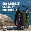 Sacca impermeabile Cressi Ocelot Dry Bag 20 l black/yellow 7