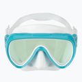 Maschera da sub donna Cressi Honey 420 UV white/aquamarine/blue/orange 2