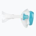 Maschera da sub donna Cressi Honey 420 UV white/aquamarine/blue/orange 3