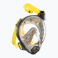 Maschera facciale integrale per snorkeling Cressi Komodo Full Face black/yellow