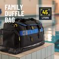 Borsa Cressi Olimpia Pool Family Duffle 45 l black/blue 10