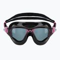 Maschera da nuoto Cressi Cobra black/black/pink smoked 2