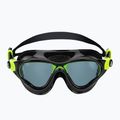 Maschera da nuoto Cressi Cobra black/black/lime smoked 2