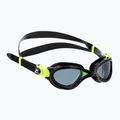 Occhialini da nuoto Cressi Flash black/lime smoked