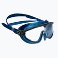 Maschera da bagno Cressi Skylight blu in metallo