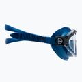 Maschera da bagno Cressi Skylight blu in metallo 3