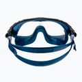 Maschera da bagno Cressi Skylight blu in metallo 5