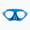 Maschera subacquea per bambini Cressi Moon azzurro/lime 2