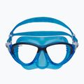 Maschera subacquea per bambini Cressi Moon blu/arancio 2