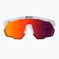 Occhiali da sole SCICON Aeroshade Kunken bianco lucido/scnpp multimirror rosso 3