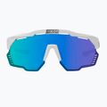 Occhiali da sole SCICON Aeroshade Kunken bianco lucido/scnpp multimirror blu 3
