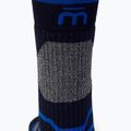 Calze da trekking Mico Medium Weight Trek Crew Extra Dry blu navy CA03058 3