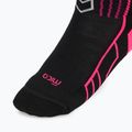 Calze da sci donna Mico Medium Weight Warm Control Ski black/fuchsia fluo 3