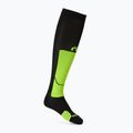 Calze da scialpinismo Mico Light Weight Extra Dry nero/giallo fluo