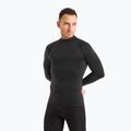 Maglia termica da uomo Mico Odor Zero Mock Neck nero