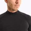 Uomo thermal active manica lunga Mico Odor Zero Mock Neck nero 3