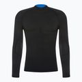 Uomo thermal active manica lunga Mico Odor Zero Mock Neck nero 6