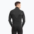 Maglia termica da uomo Mico Warm Control Zip Neck nero 2