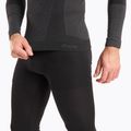 Maglia termica da uomo Mico Warm Control Zip Neck nero 5