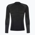 Maglia termica da uomo Mico Warm Control Zip Neck nero 6