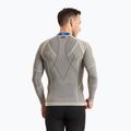 Uomo thermal active manica lunga Mico Odor Zero Collo rotondo grigio 2