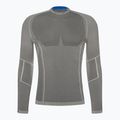 Maglia termica da uomo Mico Odor Zero Girocollo grigio 6